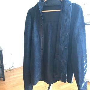Vince Men’s Medium Suede jacket , perfect condition, worn once indoors